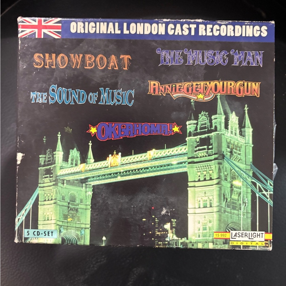 Broadway Musicals - 5 CD Set Original London Cast Recordings
